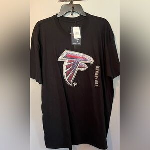 Fanatics NFL short sleeve tee. Atlanta Falcons logo. Men’s size 2XL. New w/tags